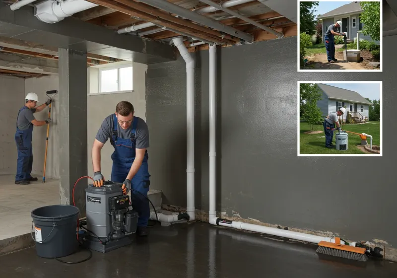 Basement Waterproofing and Flood Prevention process in Gatesville, NC